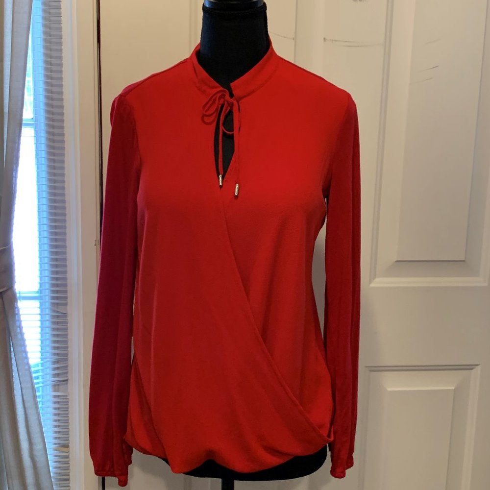 Michael Kors Woman's Top, Small, Red